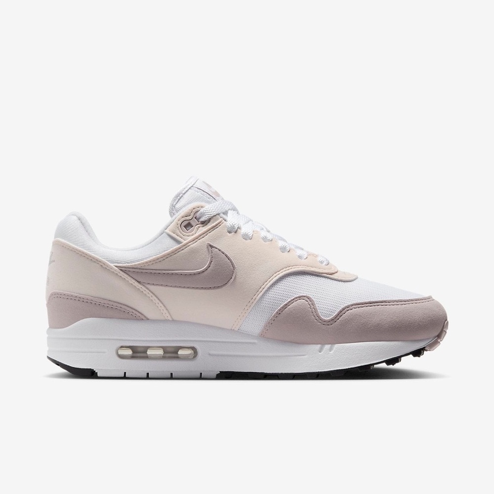 Nike "Air Max 1" W - White / Platinum Violet / Phantom Woman Size 10 - Picture 2 of 7